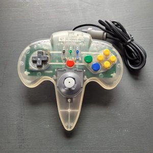 Nintendo 64 HORI Commander Clear N64 Game Controller